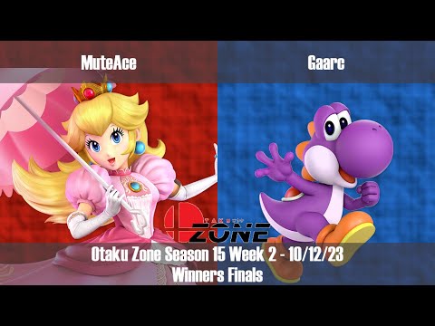 OZone15W2 - WF - MuteAce [Peach] vs Gaarc [Yoshi]