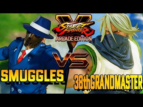 SFV/SF5 AE ☆ Smuggles (G) VS  38thGRANDMASTER (Zeku) Street fighter V Arcade edition
