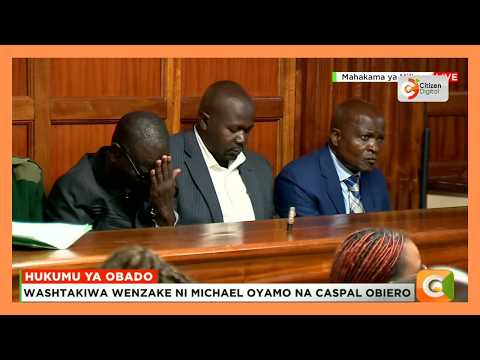 Obado na Washtakiwa Wenzake Wasubiri Hukumu ya Kesi ya Sharon Otieno