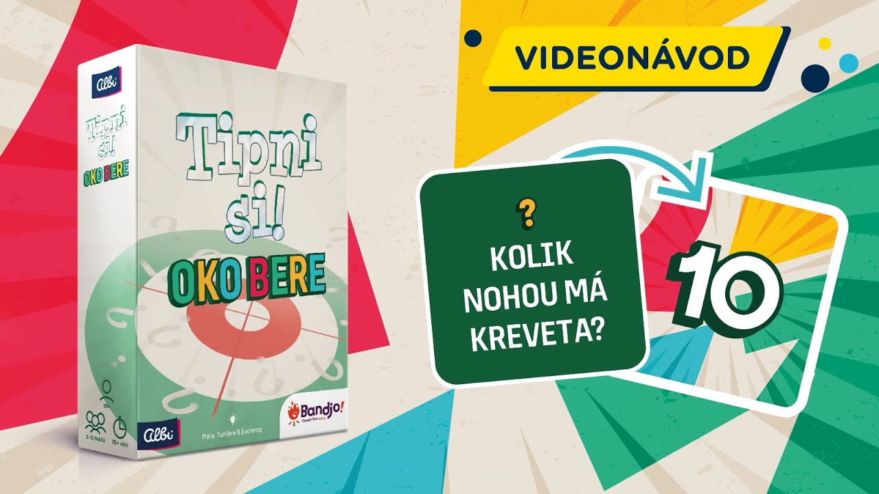 Albi - Tipni si! Kartová hra - český video návod