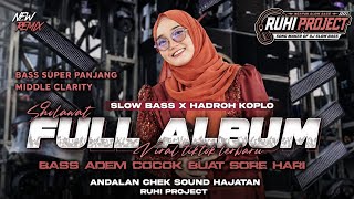 Download lagu LATEST FULL ALBUM DJ SHOLAWAT X ARABIC 2026 | MOST POPULAR FULL BASS SLOW REMIX | RUHI PROJECT mp3