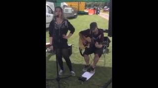 Mean to Me - Ella Fitzgerald Acoustic Cover at the South Downs Show
