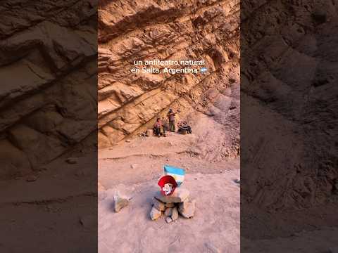 La magia del Anfiteatro natural de Salta🇦🇷