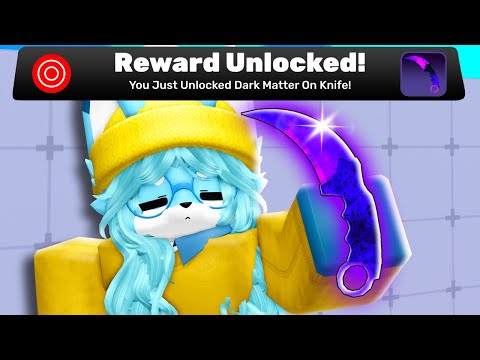 I unlocked *DARK MATTER* On Knife!