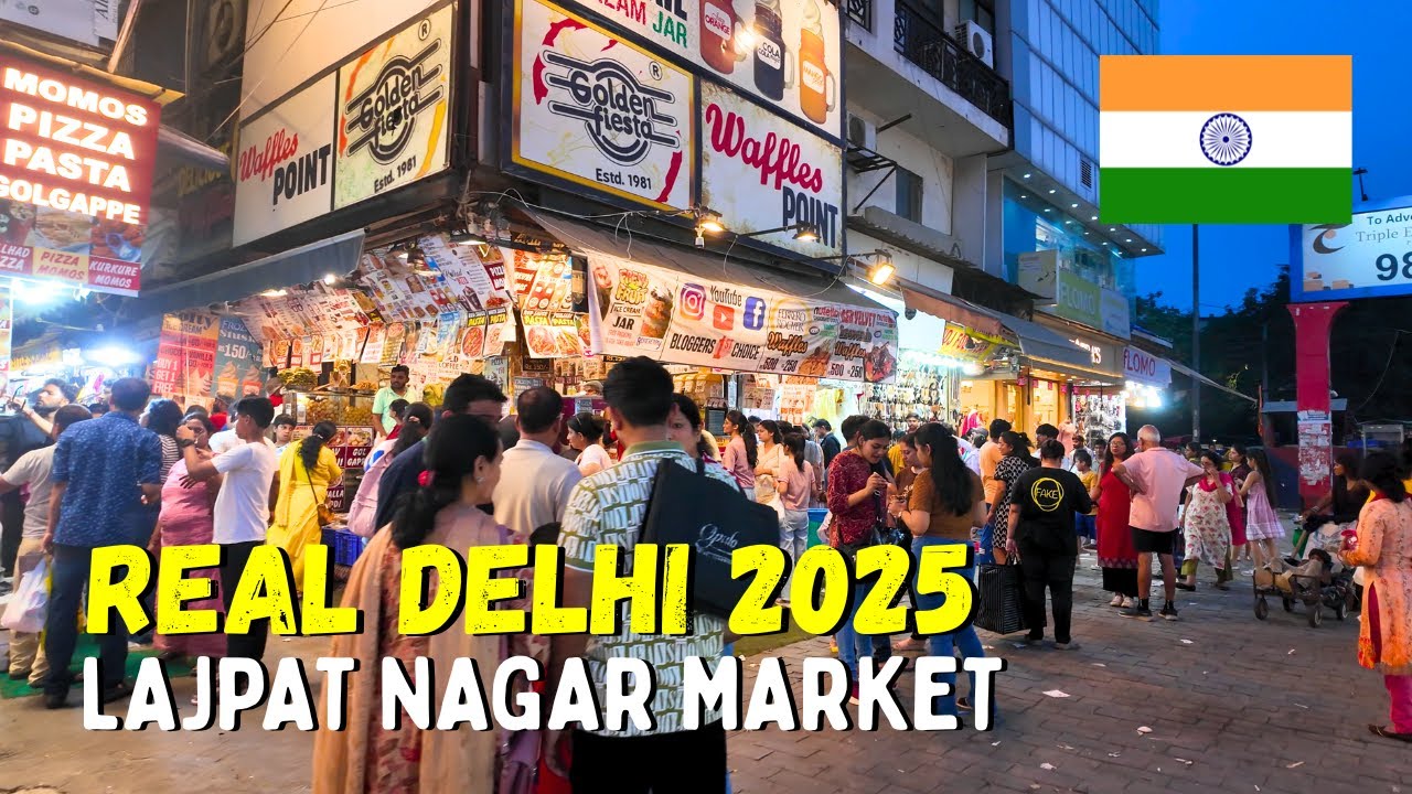 Immersive street-level walking tour through India (Market 19), India, showcasing authentic urban landscapes, local architecture, and the vibrant atmosphere of the city's neighborhoods