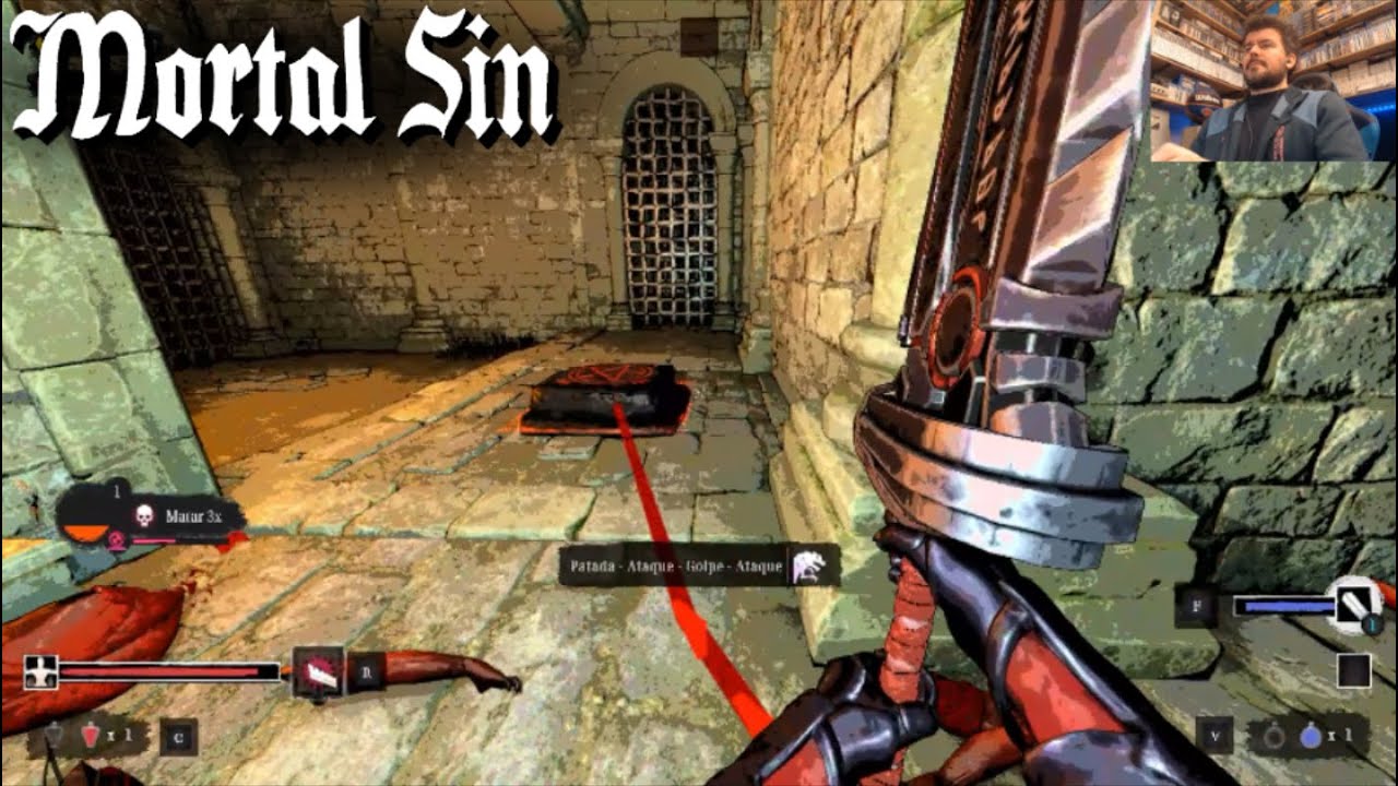 MORTAL SIN, un juego DURO de mazmorras en 1ª PERSONA ⚔️ Gameplay en Español (PC STEAM)
