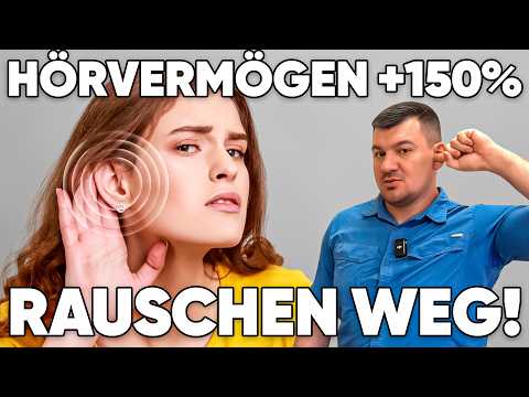 Nach dieser Übung war das Rauschen im Ohr fast weg – und mein Gehör besser als je zuvor!