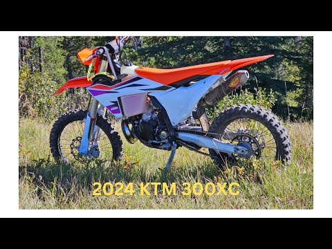 2024 KTM 300XC First Ride in 4K