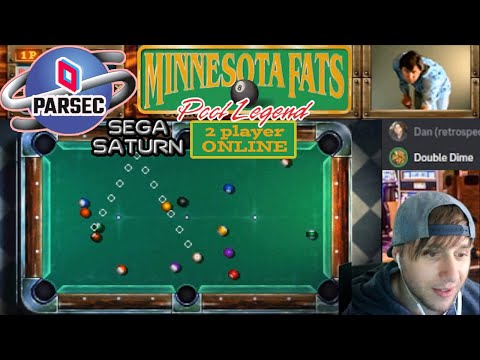 Sega Saturn Online | Minnesota Fats: Pool Legend 2-Player (Parsec)
