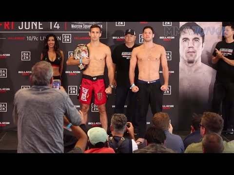 Bellator 222 ceremonial weigh-in highlight