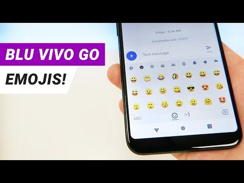 BLU Vivo Go - What Do the Emojis Look Like?