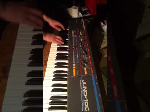 Roland Juno 106 for sale - tested out by www.megaohmaudio.com / Modular Analog Synth Builder