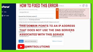 Fixing "This Domain Points to an IP Address" Error | Quick DNS Troubleshooting