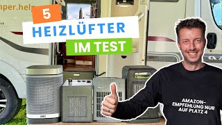 Beste Camping Heizlüfter – 5 Modelle im Wohnmobil oder Wohnwagen im Test