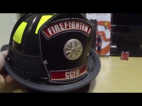 Streamlight Polytac flashlight unboxing review How to attach to fire fighter helmet