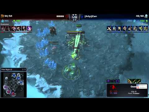 lllllllllll (Z) vs. [iMp]Zen (P) Starcraft 2: Heart of The Swarm