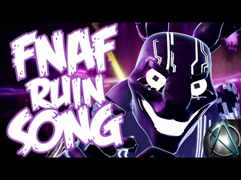 FNAF RUIN SONG - "Ruin" by Alpha25 [Animated Lyric Video]