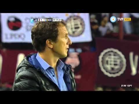 Gol de Carrizo (1-1) / Lanús 1 – 3 Boca Juniors - Fecha 10 Torneo Argentino 2015