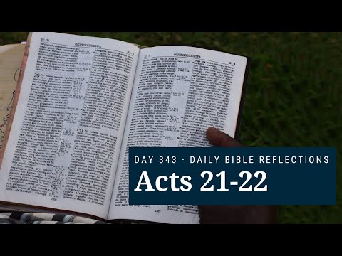 DAY 343 | Acts 21-22 | The Bible in A Year