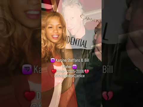 💔Celebrity Exes... Video Vixen/Author Karrine Steffans and Bill Maher Relationship Transformation