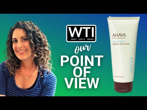AHAVA Mineral Foot Cream - WTI product video review
