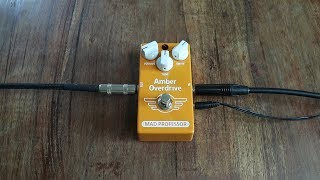 Video thumbnail for Mad Professor Amber Overdrive by Wall of Sound