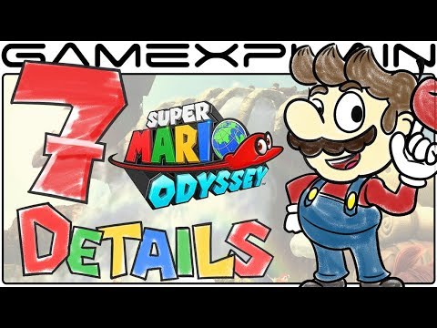 7 Super Mario Odyssey Details Nintendo Won’t Let Us Show You...So We Drew Them Instead!