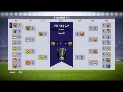FIFA 18-ROAD TO WIN PREMIER CUP BARCELONA VS BARCELONA -FIFA18 Online SEASONS CUP RUN Final