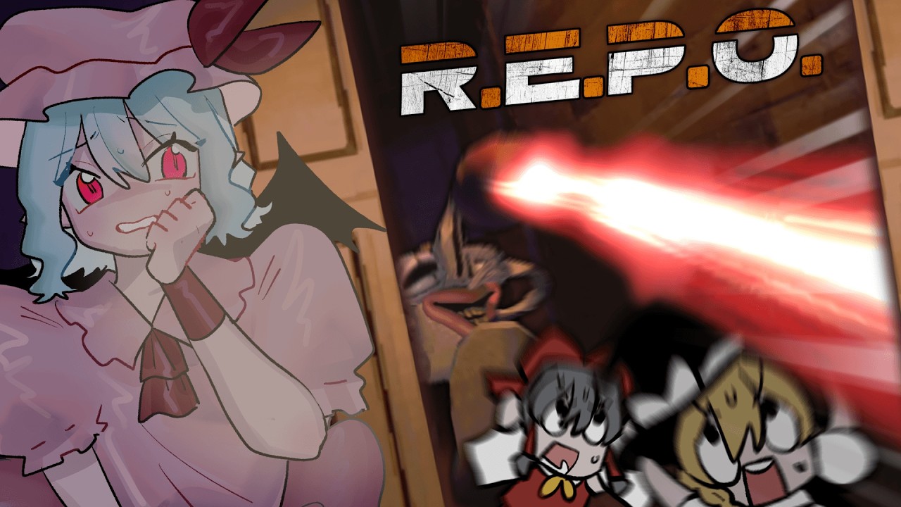 【R.E.P.O.】レーザーを撃つ化け物に蹂躙される三人組【ゆっくり実況】【マルチホラー】【 ホラーゲーム 】