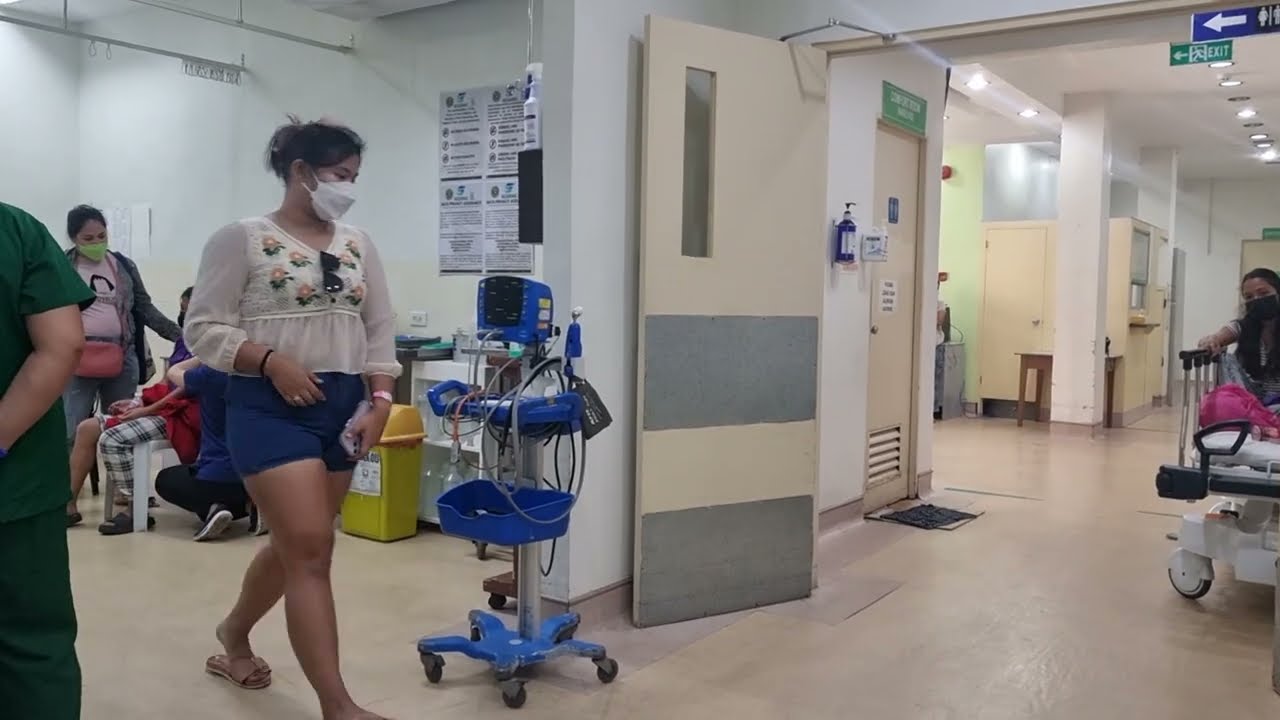 STAGING AREA FOR ADMISSION TO HOSPITAL ROOM