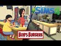 BOB S BURGERS RESTAURANT TV SET RECREATION The Sims 4 Speed Build