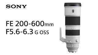 Video 0 of Product Sony FE 200-600mm F5.6-6.3 G OSS Full-Frame Lens (2019)