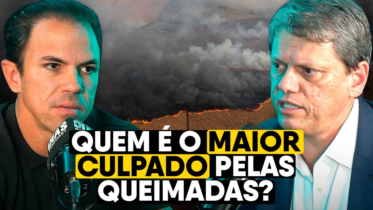 O que o GOVERNO está FAZENDO para SOLUCIONAR as QUEIMADAS? - TARCÍSIO DE FREITAS