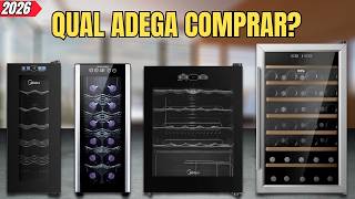TOP 4 MELHORES ADEGAS CLIMATIZADAS DE 2026 | Qual Adega Climatizada COMPRAR?