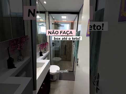 É ISSO QUE ACONTECE QUANDO COLOCA BOX DO CHÃO AO TETO #shorts