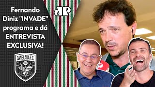 Sensacional: Fernando Diniz invade programa ao vivo e manda recado após Fluminense e Palmeiras