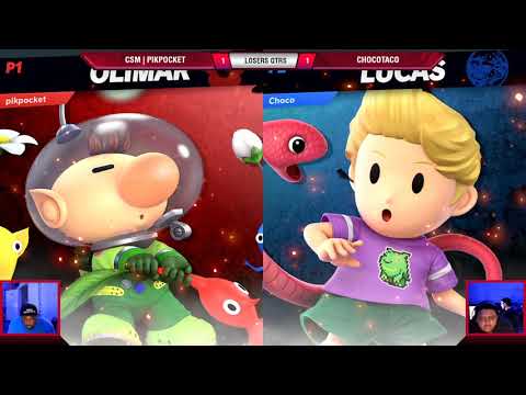 VS Weekly 11/7/19 - Losers Qtrs - CSM | PikPocket (Olimar) vs ChocoTaco (Lucas) - SSBU