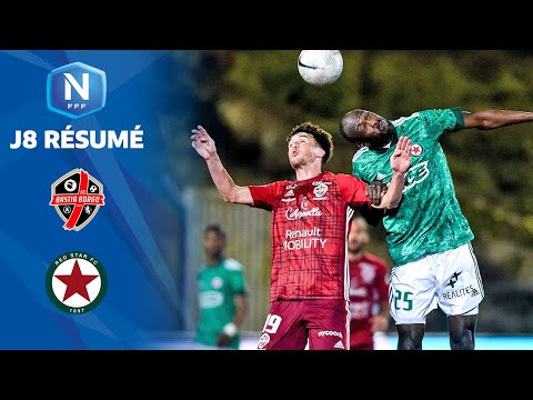 J8 | FC Bastia-Borgo - Red Star FC (2-2), le résumé | National FFF 2021-2022