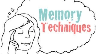 Memory Techniques (M.U.R.D.E.R that Test!) - School Tips