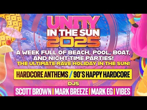 Mark Breeze & MC Jack Pool Party at Unity in the Sun 2025