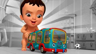 Chinnu, Chitti, Pappuvina Bus Bandide - Playing with Toys | Kannada Rhymes for Children | Infobells