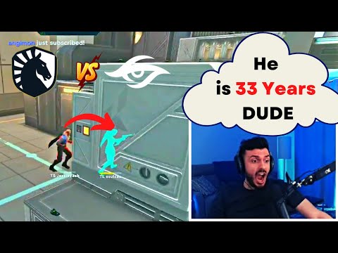 SEN Tarik Reacts To Soulcas Getting Knifed By Team Secret In VCT 2023