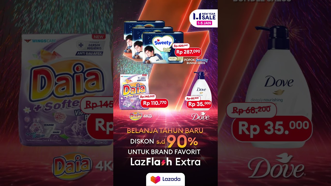 Di Lazada 1.1 Sale, Temukan Kebutuhan Rumah