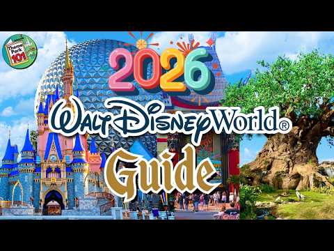 Walt Disney World - RIDES & ATTRACTIONS 2026 - All Rides & Shows in All 4 Parks - Orlando, Florida