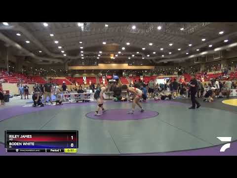 145 Lbs Cons. Semi - Riley James, MO Vs Boden White, IA 9094