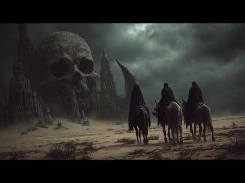 GrailFall: Desert of Whispering Bones | Dark Fantasy AI Art