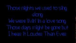 Daughtry- Louder Than Ever (Lyrics)