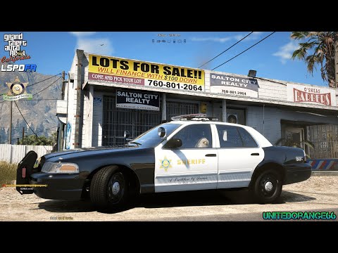 GTA V - LSPDFR 0.4.9🚔 - LA Revo - LASD Sheriff Patrol - 2006 CVPI - Shots Fired - 4K