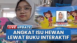 Angkat Isu Kesejahteraan Hewan, Mahasiswi Undika Kemas Edukasi Anak Lewat Buku Pop Up Interaktif