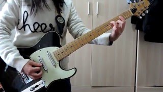 SiM-Rosso &amp; Dry guitar cover